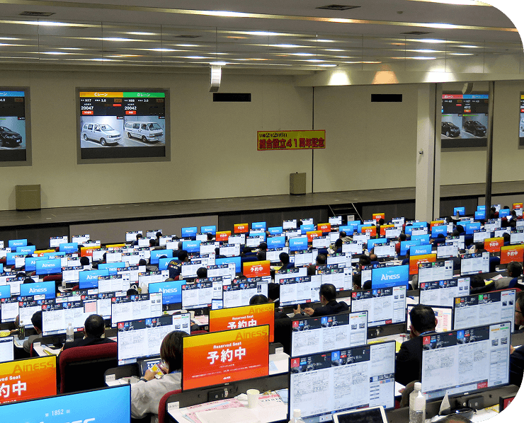 オークション会場